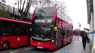 Full Route Visual | London Central Route 185: Victoria - Lewisham | EH48