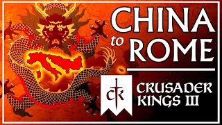 Reviving the Roman Empire as China in Crusader Kings 3