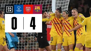 Arsenal vs FC Barcelona (0-4) | Resumen y goles | UEFA Women's Champions League 2021-22