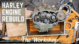 Harley Davidson WLC 45ci engine rebuild / ep149
