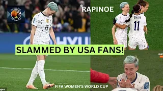 Megan Rapinoe slammed by USA fans for LAUGHING after missing penalty kick | FIFA Women’s World Cup