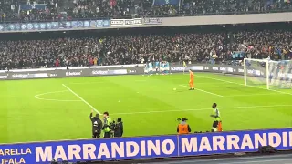 Napoli-Juve 5-1 13/01/23 il gol live di Rrahmani 4K