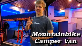 Mein MTB CAMPER VAN | ROOMTOUR | +5K GIVEAWAY | Julian Schneider