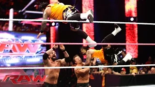 The Usos vs. The Miz & Damien Mizdow: Raw, October 27 2014