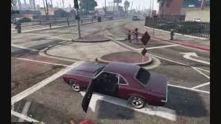 GTA 5 PC: Animals Stealing Cars