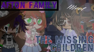 Afton Family Meet The Missing Children |Afton Family & The Missing Children| {Gacha Club} |FNaFxGC|