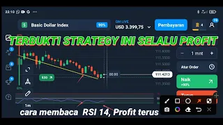 Trading Olymp Trade Terbaru, Cara Membaca Oscilator RSI 14, supaya Profit Terus | GIVEWAY MIPAD 5