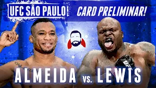 UFC SP: A TROPA DE ELITE VEM AÍ! CARD PRELIMINAR.