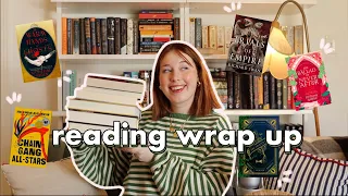 reading wrap up 📚✨ most anticipated releases, 5 star reads, fav authors