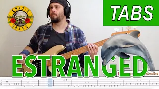 Estranged bass tabs - Guns 'N Roses