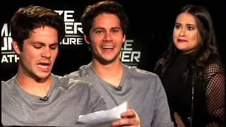 ¡Dylan O’ Brien Practica Español de Telenovela y Habla del Chupacabras!