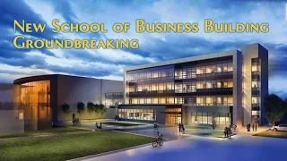 New School of Business Building Groundbreaking