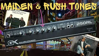 80's Maiden & Rush Tones | Gallien-Krueger 250RL
