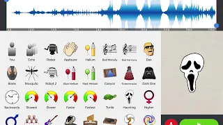 Every voice changer and sound effect with my voice from voice plus