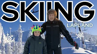 SKIING IN LAPLAND | Ruka Ski Resort (Finland) | Great Family Skiing for Beginners ➡ Pro