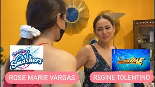 CREAMLINE ROSE MARIE VARGAS/ SHOWTIME GIRL ON FIRE HURADO MS. REGINE TOLENTINO/BAKIT MAGKASAMA!😱😍