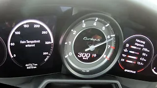 Porsche 911 992 Turbo S Acceleration 0-300 tuned by LCE Performance & ES Motors