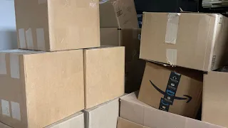 WHAT'S INSIDE OF A $1,000 AMAZON CUSTOMER RETURNS ELECTRONICS PALLET MYSTERY BOX