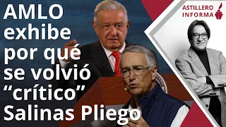 #AstilleroInforma | AMLO a Salinas: campaña vulgar grosera e injusta aprovechando medio concesionado