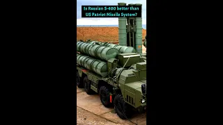 S-400 Vs Patriot Missile System #shorts