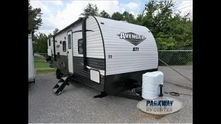 SOLD! 2020 Prime Time Avenger ATI 27DBS Travel Trailer, Full Size Bunks, Slide, Sleeps 10, $22,900