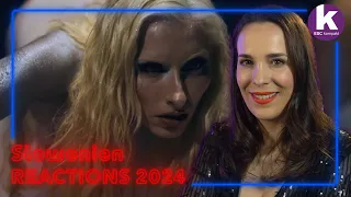 Raiven - Veronika - Slowenien | Reactions | Eurovision Song Contest 2024