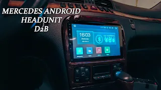 Installing an Android Headunit in Mercedes D2B