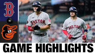 Red Sox vs. Orioles Game Highlights (4/29/22) | MLB Highlights