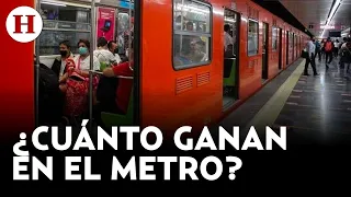 ¿Cómo trabajar en el Metro CDMX? Esto ganan los trabajadores del STC