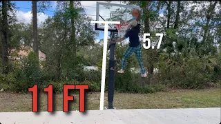 DUNKING EVERY HEIGHT AT 5’7!