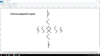 Снятие родовой порчи магией рун | Магия рун | Артур Эйдл