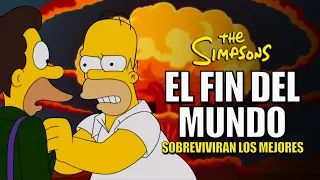 EL ARCA DEL FIN DEL MUNDO | Los Simpson | Resumen de series