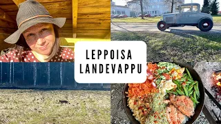 Vappu maalaismaisemissa / ruokaa tulella: dolsot bibimbap / kettu pellolla / ylämummoja rodiajelulla