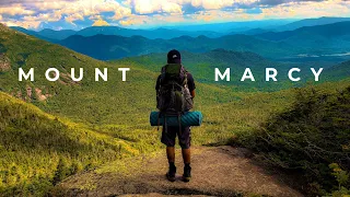 BACKPACKING THE HIGHEST MOUNTAIN IN NY | Mount Marcy in 4K Cinematic