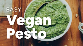 Easy Vegan Pesto (5 minutes!) | Minimalist Baker Recipes