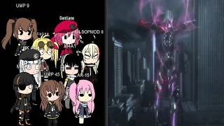 Girls frontline react to MGR:R Monsoon boss fight!!!