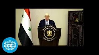 🇸🇾 Syrian Arab Republic - Deputy Prime Minister Addresses General Debate, 75th Session