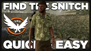 Snitch Spots ~ Quick Easy Spots to Find The Snitch | #TheDivision2 | PurePrime