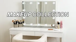 spend the day with me 💄 organizing & cleaning my makeup collection
