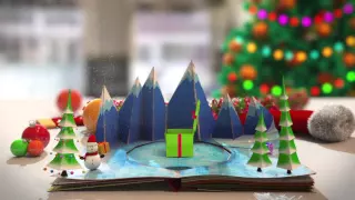 Pop Up book Christmas Video