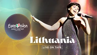 Monika Liu - Sentimentai - Lithuania 🇱🇹 - Live On Tape - Eurovision 2022