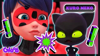 LADYBUG E PLAGG ENTRARAM NUMA BRIGA?! 💥 (KURO NEKO) | MIRACULOUS LADYBUG 4ª TEMPORADA | Mundo Gloob