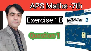 Exercise 1B Question No 1 II APS Maths 7th II New Secondary Mathematics Book2. Direct Proportion