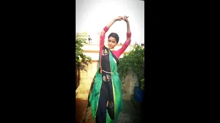 O Antava  New Reels  Dance Choreography  Bharatnatyam  Radharani Rocks #shorts