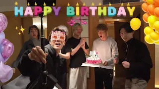 BTS Jhope Birthday celebration 🎉🎂// Bts funny hindi dubbing 😜//#cutelife,#bts,#youtubeshorts,