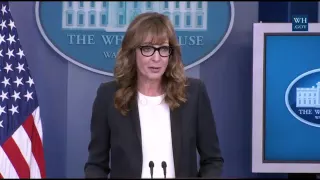 West Wing Actor Surprises Reporters At White House Press Briefing