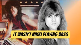 "It wasn't Nikki (Sixx) playing bass" on Motley Crue's Theatre of Pain Says 'Eye Witness' Greg Leon