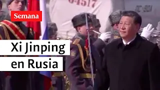 El presidente Chino Xi Jinping llega a Rusia para una visita de estado de tres días| Semana Noticias