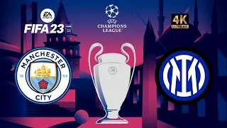 Manchester City x Inter | FIFA 23 Champions League | Final [4K 60FPS]