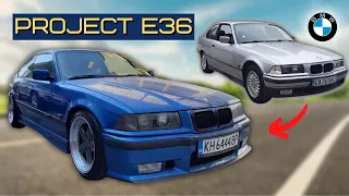 Building a BMW E36 Coupe Project Car In 5 Minutes